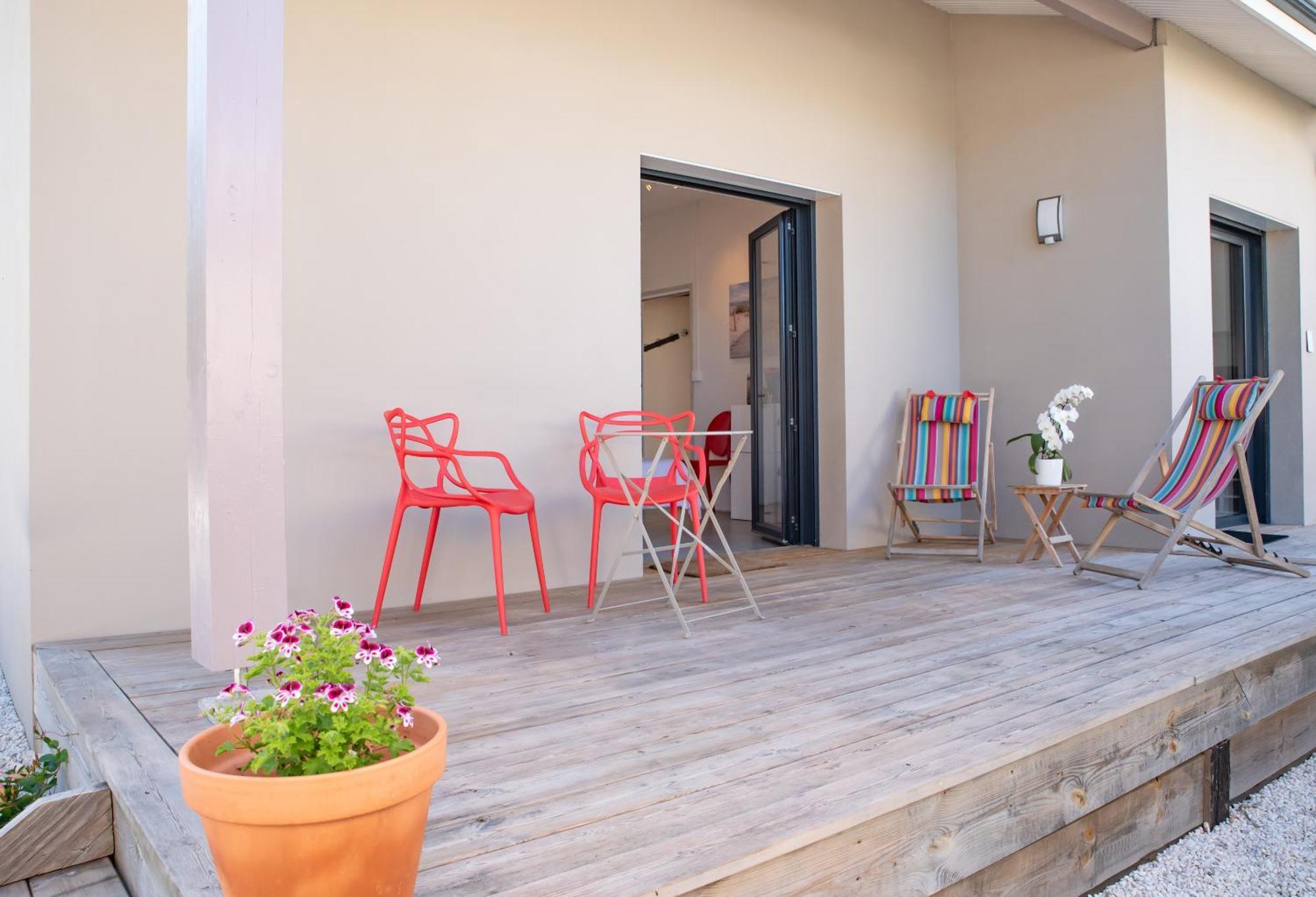 La Maison Du Cotton- Gite Bio-Climatique Andernos-les-Bains Luaran gambar